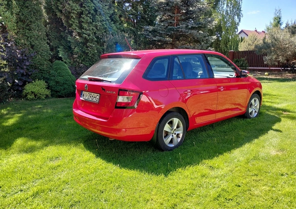 Skoda Fabia cena 36900 przebieg: 146802, rok produkcji 2018 z Warszawa małe 46